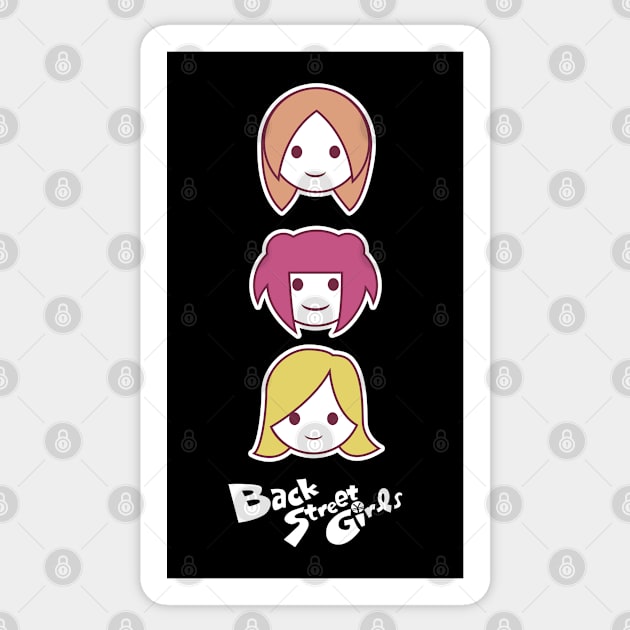 Back Street Idols Sticker by RetroFreak